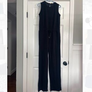 Elegant Black Sleeveless Jumpsuit